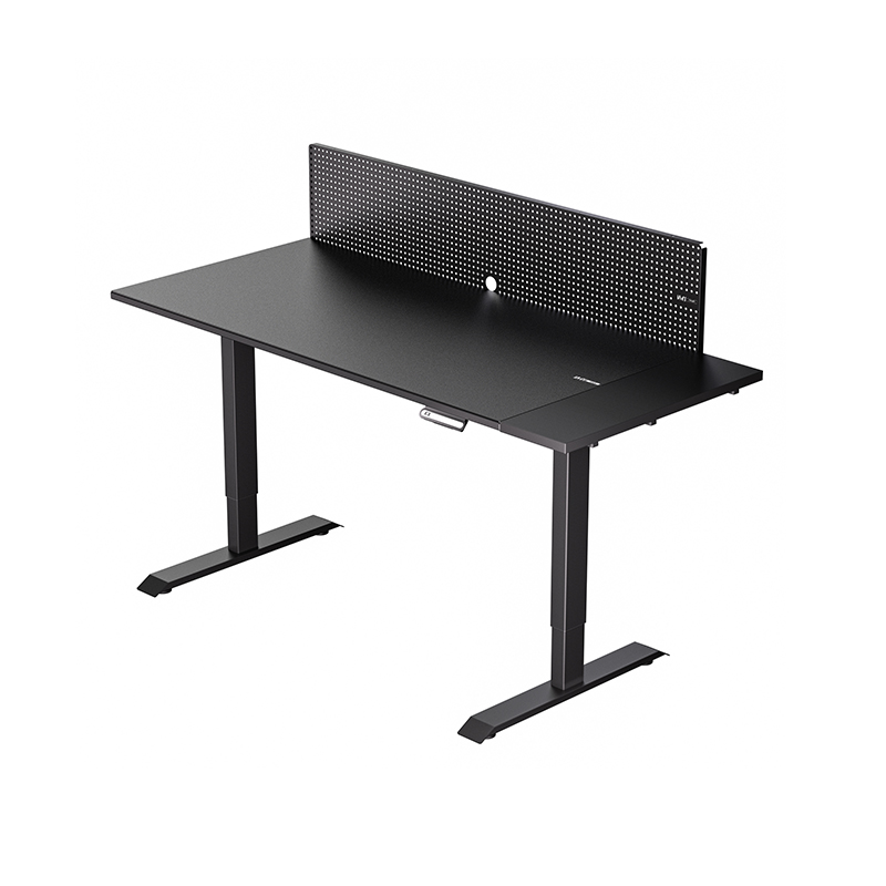 โต๊ะยกไฟฟ้ากระจกเกมมิ่ง